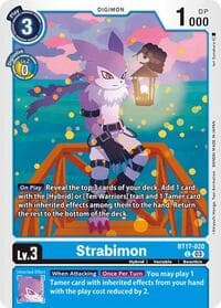 Strabimon - Secret Crisis - Digimon Card Game card