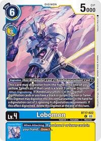 Lobomon - Secret Crisis - Digimon Card Game card