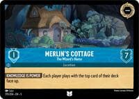 Merlin's Cottage - The Wizard's Home - Shimmering Skies - Disney Lorcana card