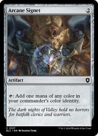 Arcane Signet - Commander: Bloomburrow - Magic: The Gathering card