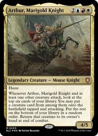 Arthur, Marigold Knight - Commander: Bloomburrow - Magic: The Gathering card