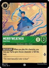 Merryweather - Good Fairy - Shimmering Skies - Disney Lorcana card