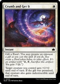 Crumb and Get It - Bloomburrow - Magic: The Gathering card