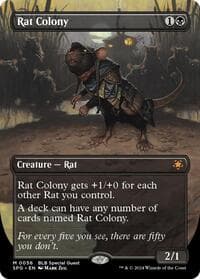 Rat Colony (Borderless) - Special Guests - Magic: The Gathering card