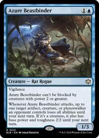 Azure Beastbinder - Bloomburrow - Magic: The Gathering card