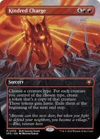 Kindred Charge (Borderless) - Special Guests - Magic: The Gathering card