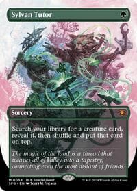 Sylvan Tutor (Borderless) - Special Guests - Magic: The Gathering card