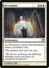 Nevermore - Innistrad - Magic: The Gathering card