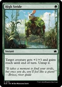 High Stride - Bloomburrow - Magic: The Gathering card