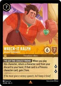 Wreck-It Ralph - Admiral Underpants - Shimmering Skies - Disney Lorcana card