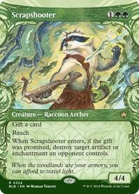 Scrapshooter (Showcase) - Bloomburrow - Magic: The Gathering card