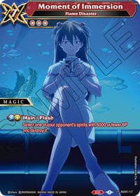 Moment of Immersion - Flame Disaster - Strangers in the Sky - Battle Spirits Saga card