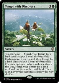 Tempt with Discovery - Commander: Bloomburrow - Magic: The Gathering card