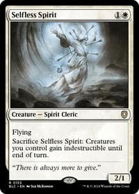Selfless Spirit - Commander: Bloomburrow - Magic: The Gathering card