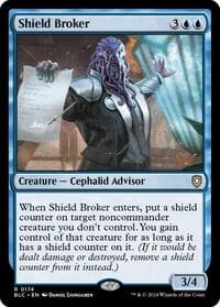 Shield Broker - Commander: Bloomburrow - Magic: The Gathering card