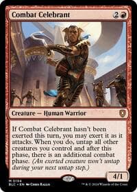 Combat Celebrant - Commander: Bloomburrow - Magic: The Gathering card