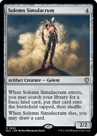 Solemn Simulacrum - Commander: Bloomburrow - Magic: The Gathering card