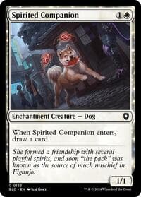 Spirited Companion - Commander: Bloomburrow - Magic: The Gathering card
