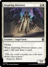 Inspiring Overseer - Commander: Bloomburrow - Magic: The Gathering card