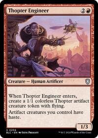 Thopter Engineer - Commander: Bloomburrow - Magic: The Gathering card