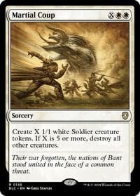 Martial Coup - Commander: Bloomburrow - Magic: The Gathering card