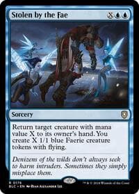 Stolen by the Fae - Commander: Bloomburrow - Magic: The Gathering card
