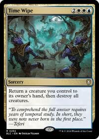 Time Wipe - Commander: Bloomburrow - Magic: The Gathering card