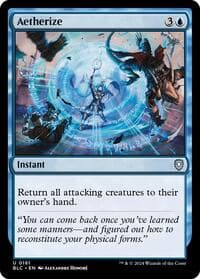 Aetherize - Commander: Bloomburrow - Magic: The Gathering card