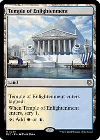 Temple of Enlightenment - Commander: Bloomburrow - Magic: The Gathering card