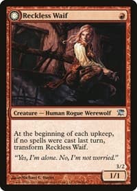 Reckless Waif - Innistrad - Magic: The Gathering card