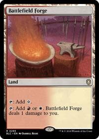 Battlefield Forge - Commander: Bloomburrow - Magic: The Gathering card