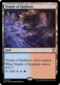 Temple of Epiphany - Commander: Bloomburrow - Magic: The Gathering card