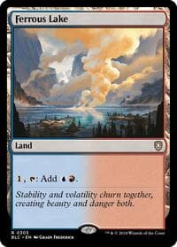Ferrous Lake - Commander: Bloomburrow - Magic: The Gathering card