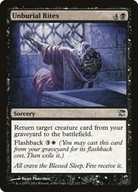 Unburial Rites - Innistrad - Magic: The Gathering card
