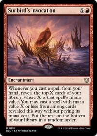 Sunbird's Invocation - Commander: Bloomburrow - Magic: The Gathering card