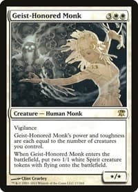 Geist-Honored Monk - Innistrad - Magic: The Gathering card