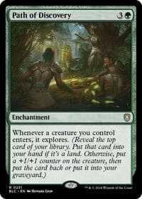 Path of Discovery - Commander: Bloomburrow - Magic: The Gathering card