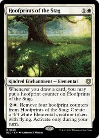 Hoofprints of the Stag - Commander: Bloomburrow - Magic: The Gathering card