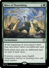 Rites of Flourishing - Commander: Bloomburrow - Magic: The Gathering card