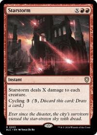 Starstorm - Commander: Bloomburrow - Magic: The Gathering card