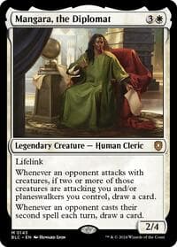 Mangara, the Diplomat - Commander: Bloomburrow - Magic: The Gathering card