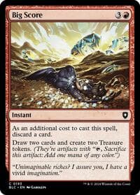 Big Score - Commander: Bloomburrow - Magic: The Gathering card