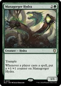 Managorger Hydra - Commander: Bloomburrow - Magic: The Gathering card