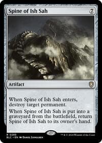 Spine of Ish Sah - Commander: Bloomburrow - Magic: The Gathering card