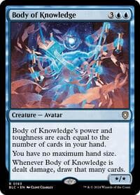 Body of Knowledge - Commander: Bloomburrow - Magic: The Gathering card