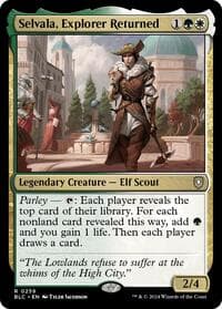 Selvala, Explorer Returned - Commander: Bloomburrow - Magic: The Gathering card
