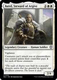 Baird, Steward of Argive - Commander: Bloomburrow - Magic: The Gathering card