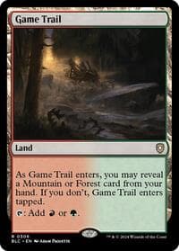 Game Trail - Commander: Bloomburrow - Magic: The Gathering card