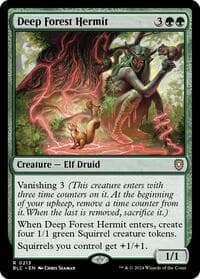 Deep Forest Hermit - Commander: Bloomburrow - Magic: The Gathering card