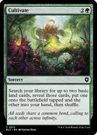 Cultivate - Commander: Bloomburrow - Magic: The Gathering card